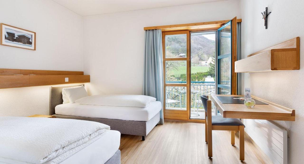 Hotel & Bildungshaus St. Jodern Visp Eksteriør billede