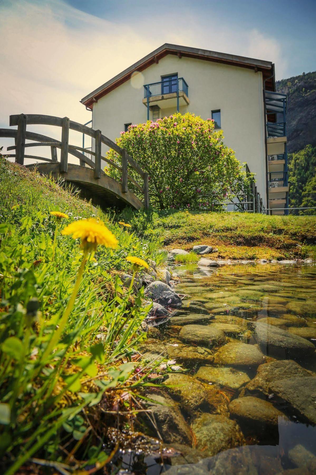 Hotel & Bildungshaus St. Jodern Visp Eksteriør billede